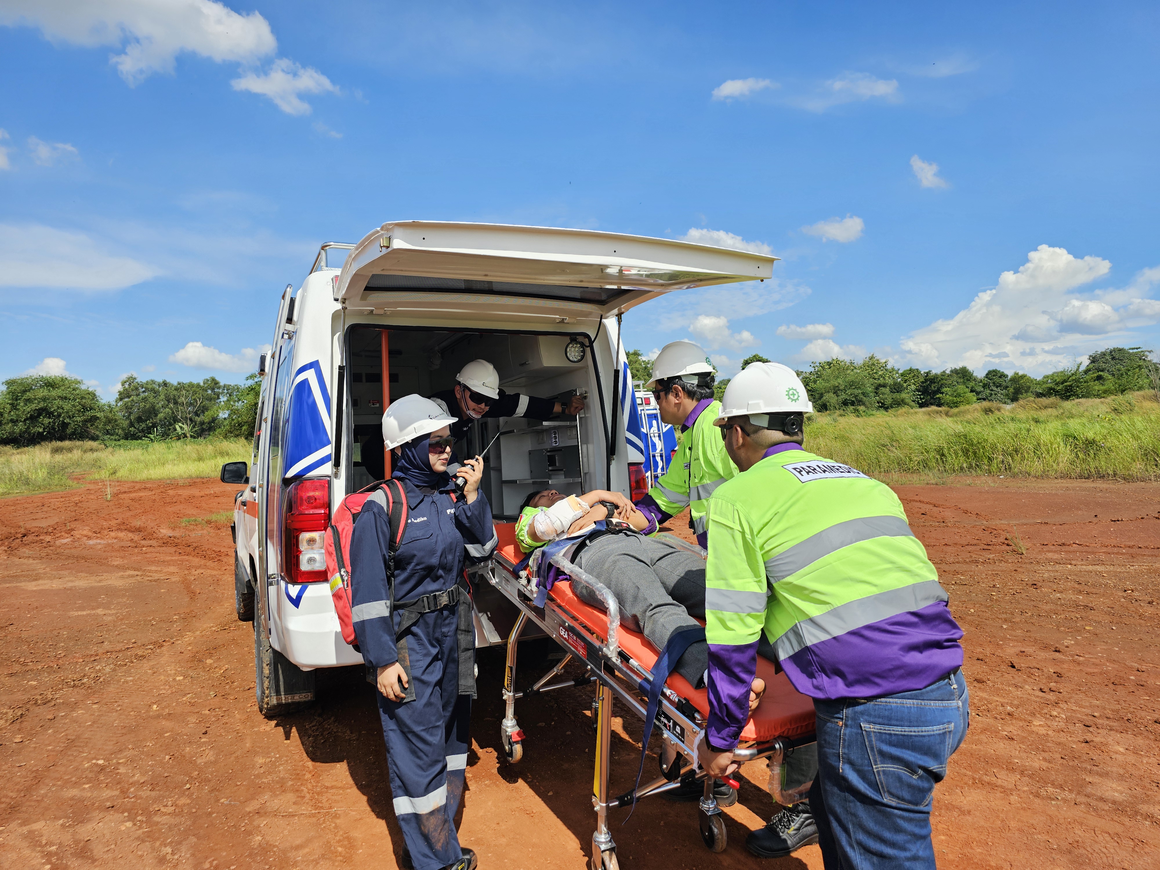 Medical evacuation team